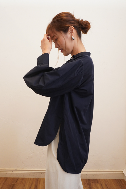 3WAY BOWTIE BLOUSE【NAVY】