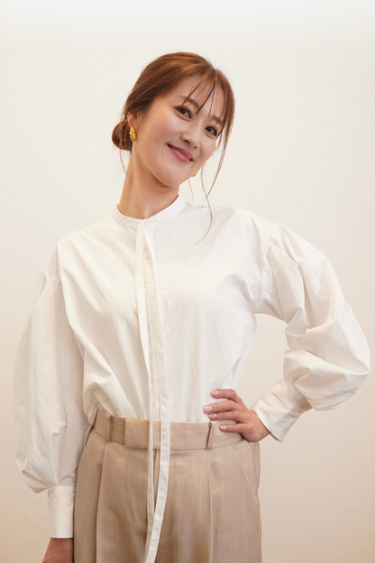 3WAY BOWTIE BLOUSE【WHITE】